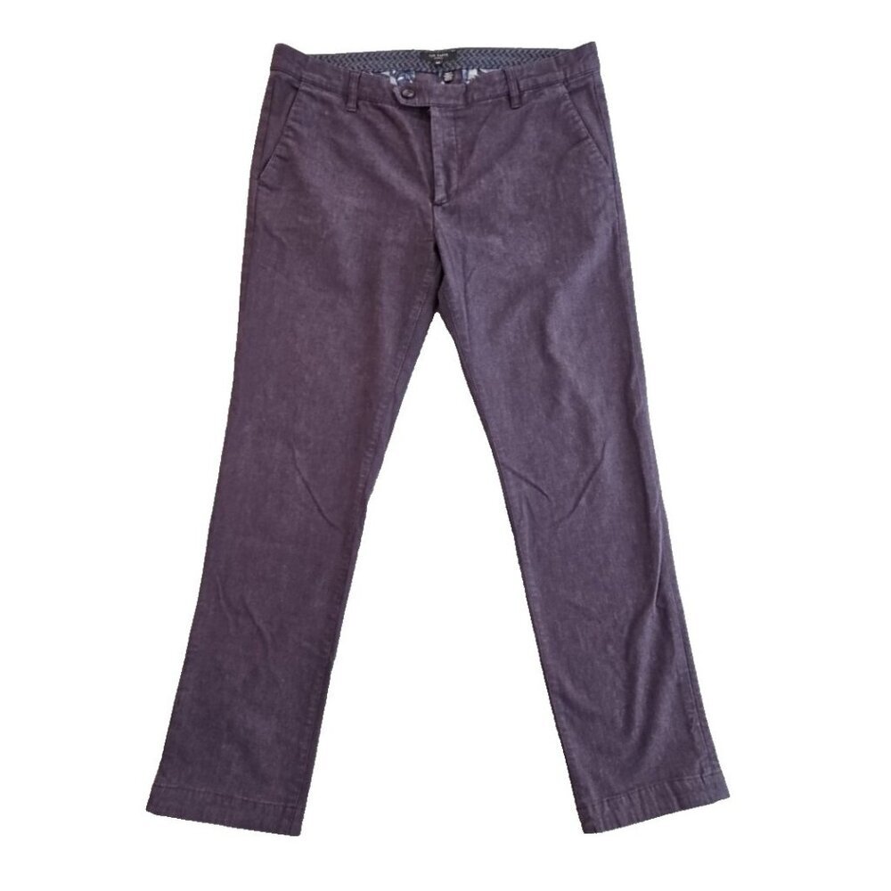 Ted Baker London Pants Men's 36R‎ Purple 30" Inseam Classic Old Money Quiet Luxe